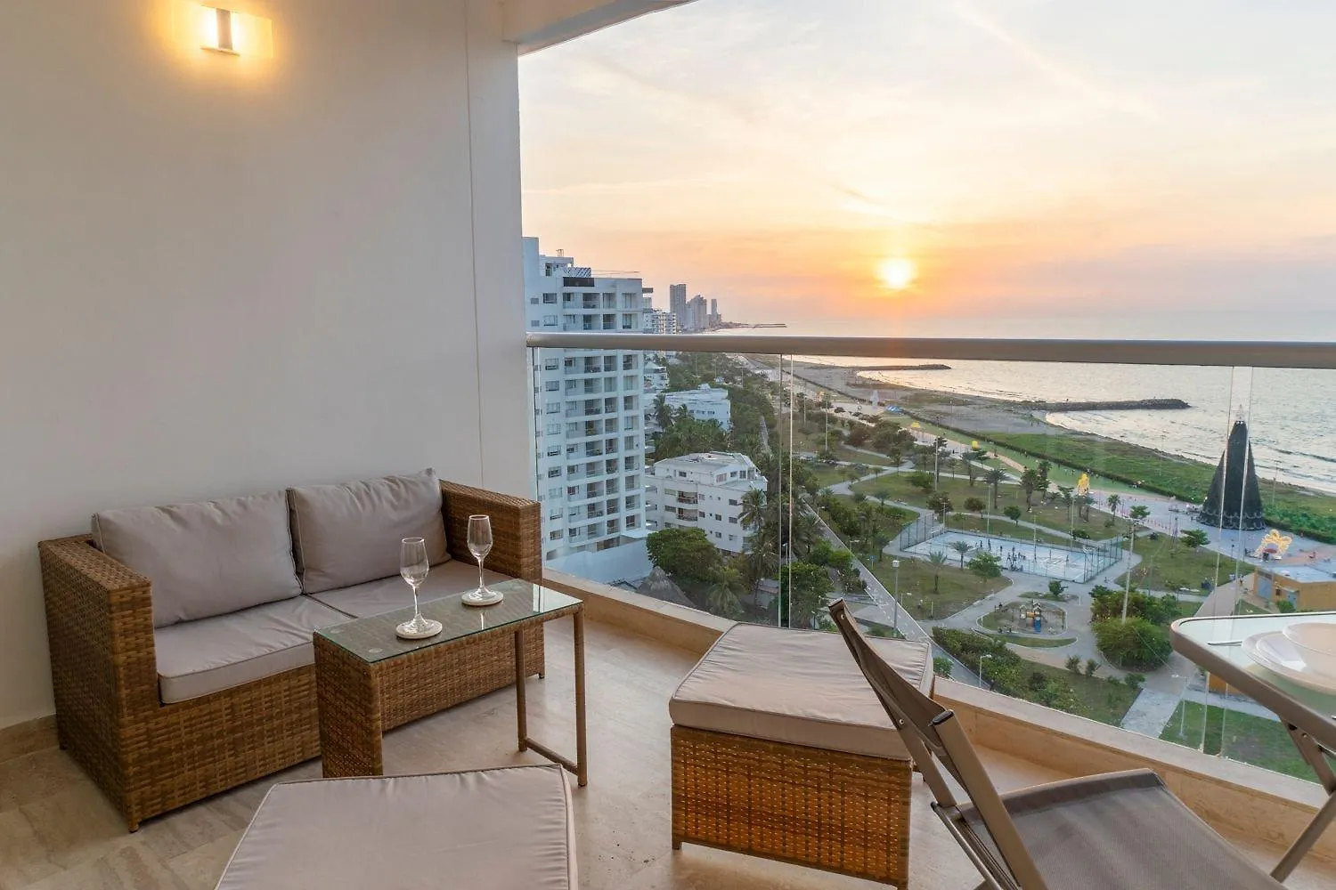 Cb1403 Moderna Suite En Zona Norte Vista Al Mar Cartagena