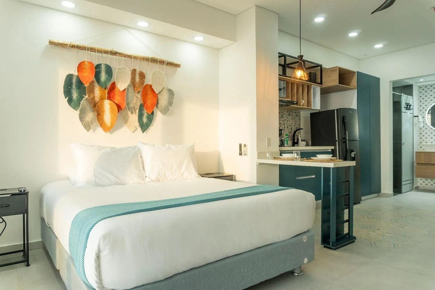 Cb1403 Moderna Suite En Zona Norte Vista Al Mar Cartagena Apartman