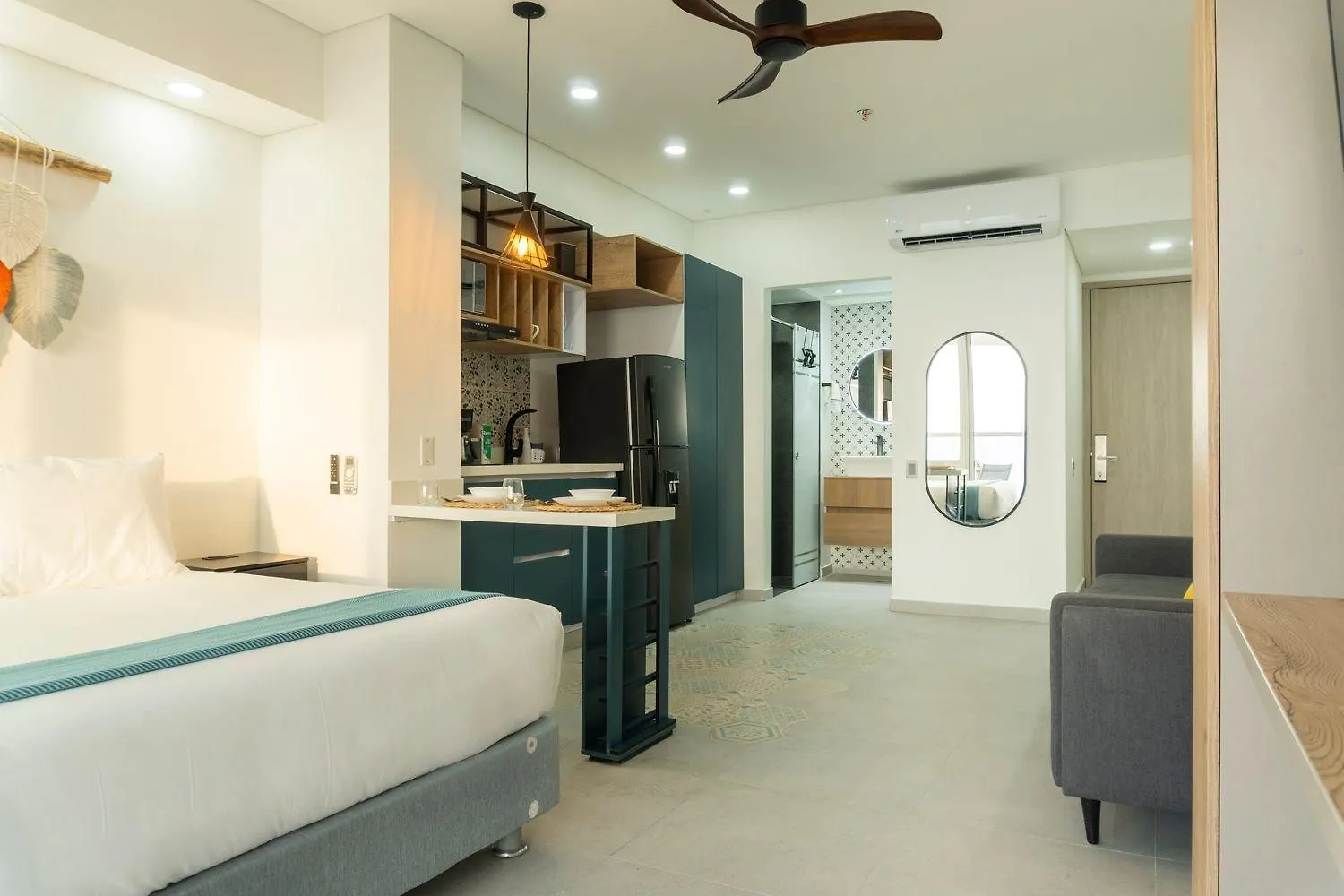 Cb1403 Moderna Suite En Zona Norte Vista Al Mar Cartagena 0*,