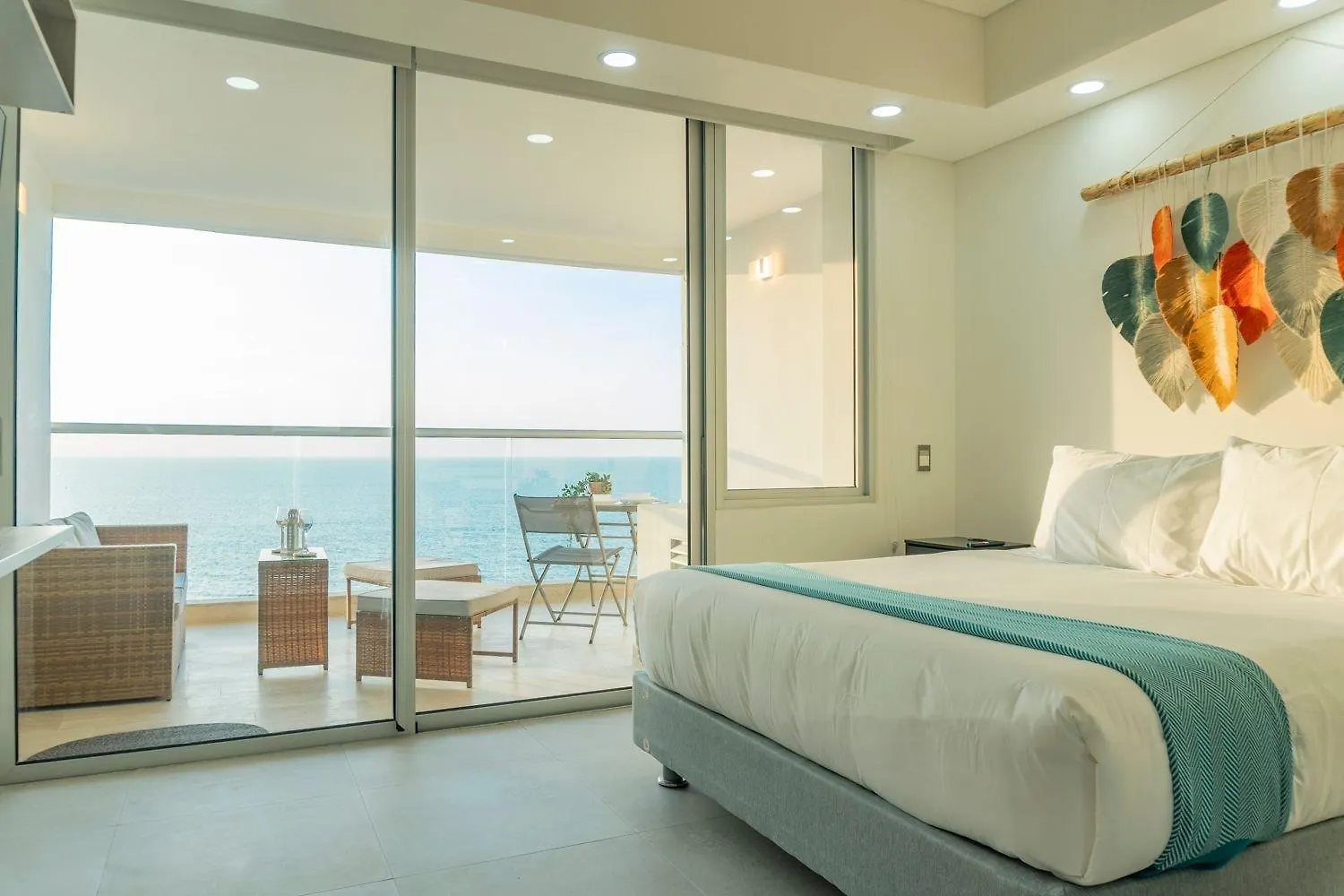 Apartman Cb1403 Moderna Suite En Zona Norte Vista Al Mar Cartagena Kolumbia