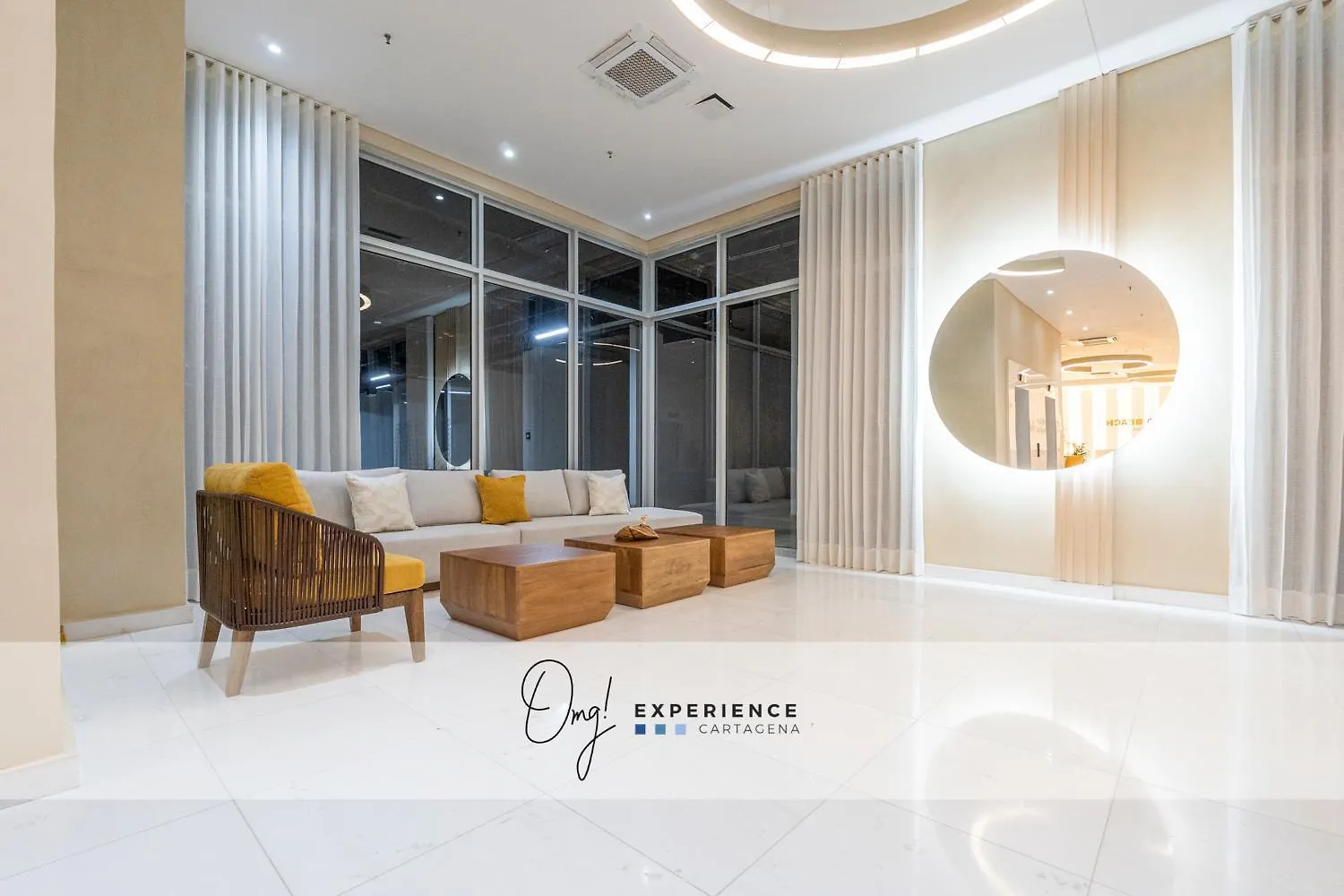 Cb1403 Moderna Suite En Zona Norte Vista Al Mar Cartagena Kolombiya