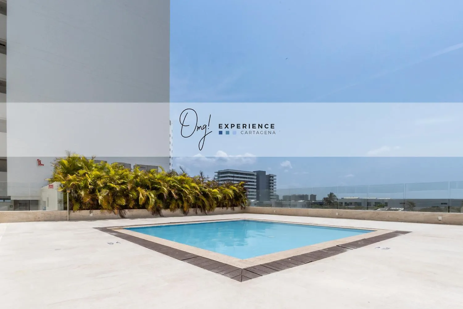 Cb1403 Moderna Suite En Zona Norte Vista Al Mar Cartagena Διαμέρισμα